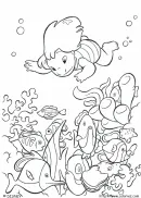 Lilo en Stitch kleurplaat 1